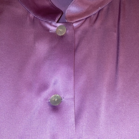 Vintage light silk Bloomingdale’s blouse - Picture 8 of 11